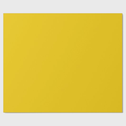 Trendkleuren - Lichtgele kleur - Solid Roll Cadeaupapier (Vlak)