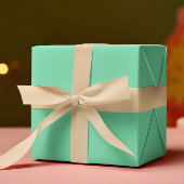 Trendkleuren - Minty Green Color - Solid Inpakpapier Vel