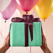 Trendkleuren - Minty Green Color - Solid Roll Cadeaupapier