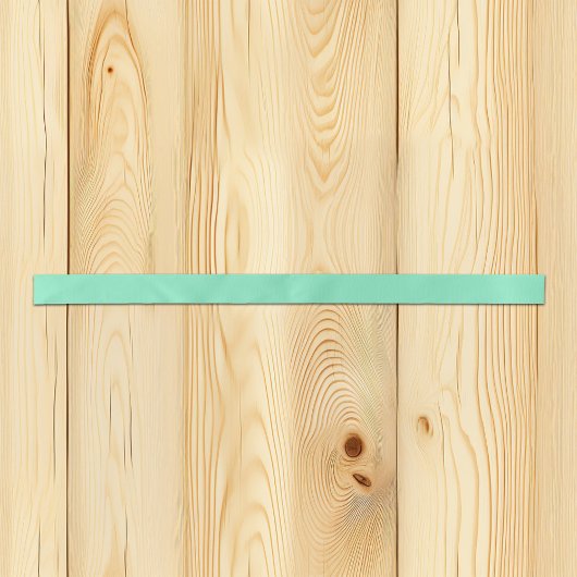 Trendkleuren - Minty Green Color - Solid Satijnen Lint