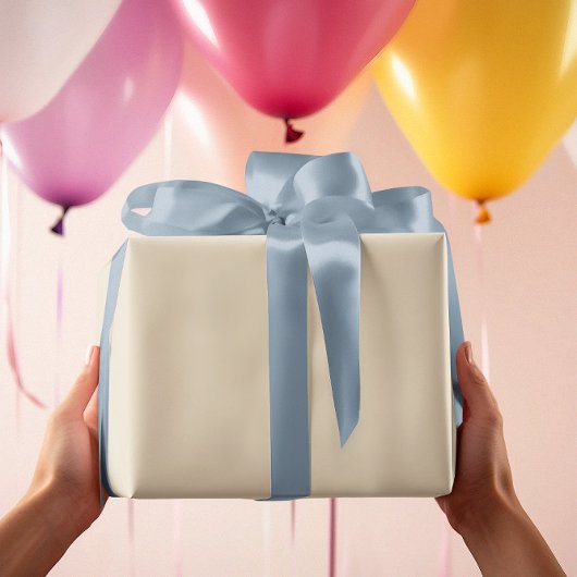 Trendkleuren - Natuurlijke beige kleur - Solid Inpakpapier Vel