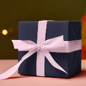 Trendkleuren - Navy Blue Kleur - Solid Inpakpapier Vel