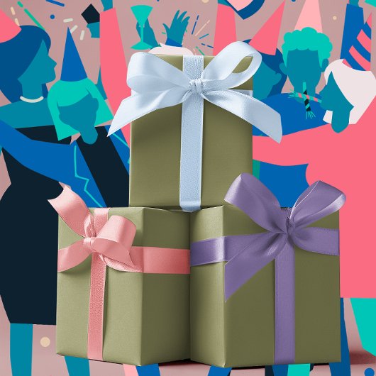 Trendkleuren - Olijfgroene kleur - Solid Inpakpapier Vel