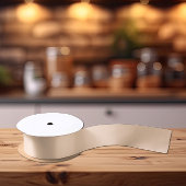 Trendkleuren - Perzik Blush Kleur - Effen Satijnen Lint