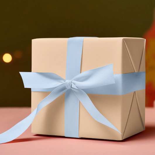 Trendkleuren - Perzik Blush Kleur - Solid Roll Cadeaupapier