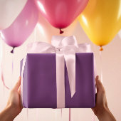 Trendkleuren - Plum Paarse kleur - Solid Inpakpapier Vel