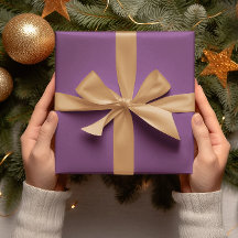 Trendkleuren - Plum Paarse kleur - Solid Roll