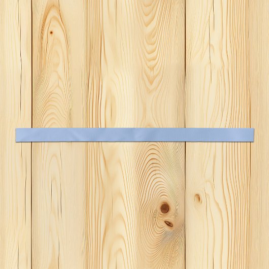 Trendkleuren - Poeder Blauwe Kleur - Effen Satijnen Lint