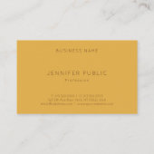 Trendkleuren Professionele Sjabloon Verfijnd Visitekaartje (Achterkant)