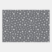 Trendkleuren - Slate Grey Kleur - Patroon Inpakpapier Vel (Voorkant 3)