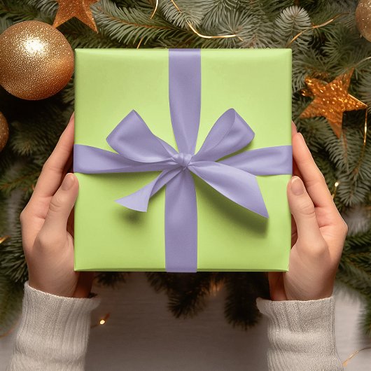 Trendkleuren - Spring Green Color - Solid Roll Cadeaupapier