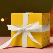 Trendkleuren - Sunburst Yellow Kleur Inpakpapier Vel