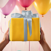 Trendkleuren - Sunburst Yellow Kleur Inpakpapier Vel