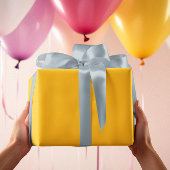 Trendkleuren - Sunburst Yellow Kleur - Solid Roll Cadeaupapier