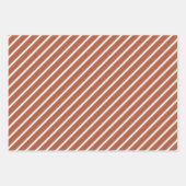 Trendkleuren - Verbrande koperkleur - Patroon Inpakpapier Vel (Voorkant 2)