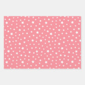 Trendkleuren - Watermeloen Roze Kleur - Patroon Inpakpapier Vel (Voorkant 3)