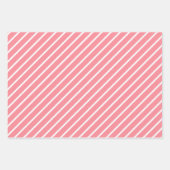 Trendkleuren - Watermeloen Roze Kleur - Patroon Inpakpapier Vel (Voorkant 2)