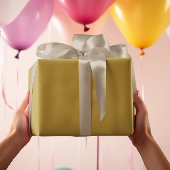 Trendkleuren - Zonnige olijfkleur - Solid Roll Cadeaupapier