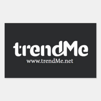 trendMeオリジナルステッカー Rechthoekige Sticker