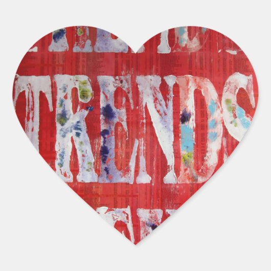Trends houden van sticker (Voorkant)