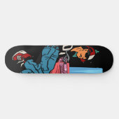 Trends instellen persoonlijk skateboard (Horizontaal)