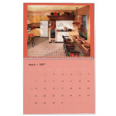 trends van de Tegel van het Huis van het Binnenla Kalender (Mar 2027)