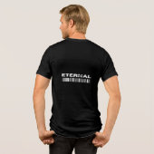 TrendSet T - shirts: nieuwste grafische & bedrukte Tri-Blend Shirt (Achterkant volledig)