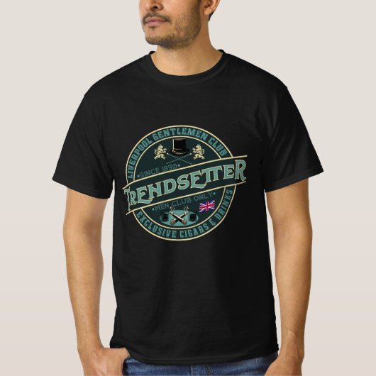 Trendsetter herenclub logo t-shirt (Voorkant)