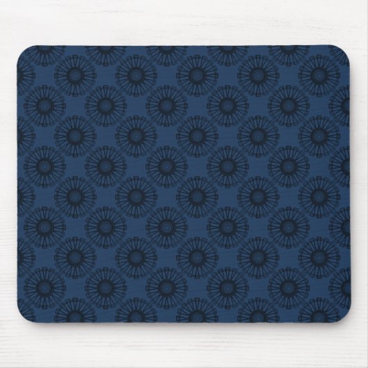 Trendsetter Mousepad, Donkerblauw Muismat (Voorkant)