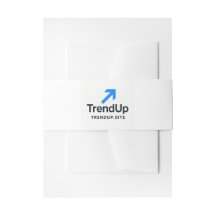 TrendUp Huwelijksuitnodiging Buikbanden