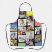 Trendy 13 foto-herinneringsgeschenk schort (Voorkant)