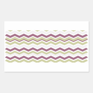 Trendy 2013 kleuren sjabloon rechthoekige sticker