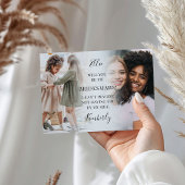 Trendy 2 foto word je mijn Bridesmaid? Voorstel