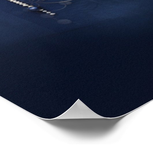 Trendy 3-D Blue Denim Print met kostuum sieraden (Hoek)