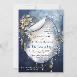 Trendy 3-D Denim Print met Kostuum Sieraden Kaart