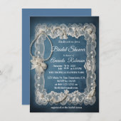 Trendy 3-D Denim Print met Kostuum Sieraden Kaart (Voorkant / Achterkant)