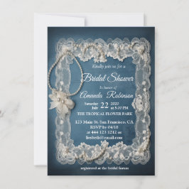 Trendy 3-D Denim Print met Kostuum Sieraden Kaart