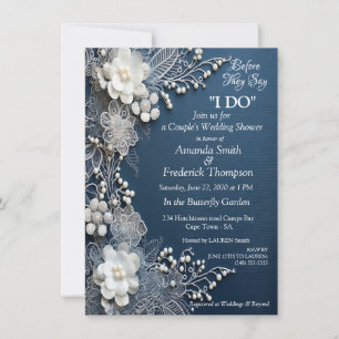 Trendy 3-D Denim Print met Kostuum Sieraden Kaart