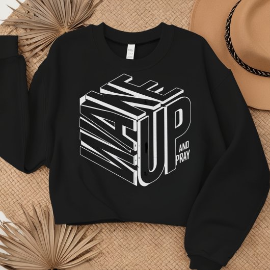 Trendy 3D SUP Graphic Sweatshirt – Casual Cool