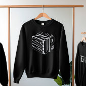 Trendy 3D SUP Graphic Sweatshirt – Casual Cool