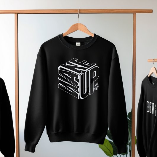 Trendy 3D SUP Graphic Sweatshirt – Casual Cool