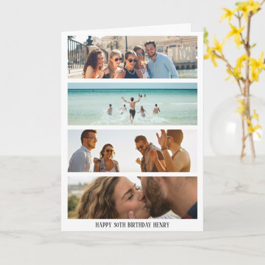 Trendy 4 Foto | Alle leeftijden en namen van de da Kaart (Gele Bloem)