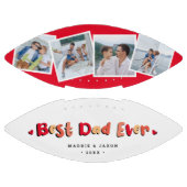 Trendy 4 Foto 'Best Dad Ever' Keepomwille American Football (Panelen)