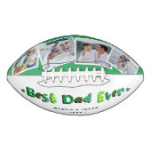 Trendy 4 Foto 'Best Dad Ever' Keepomwille American Football (Voorkant)