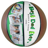 Trendy 4 Foto 'Best Dad Ever' Keepomwille Basketbal (Verticaal)