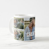 Trendy 5 foto collage Opa Koffiemok (Voorkant links)