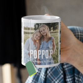 Trendy 5 foto collage Poppop Koffiemok