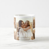 Trendy 5 Photo Collage Grandma Koffiemok (Center)