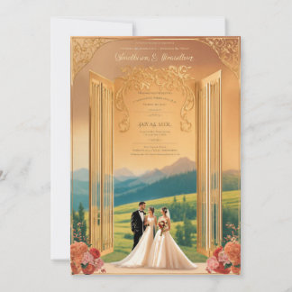 Trendy 5x7 Huwelijksverjaardagskaarten Save The Date