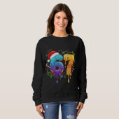 Trendy 6 7 Meme Six Seven Kerst Winter Vakantie Trui (Voorkant volledig)